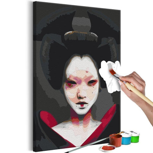 Quadro fai da te - Black Geisha