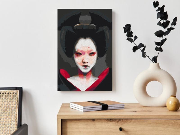 Quadro fai da te - Black Geisha