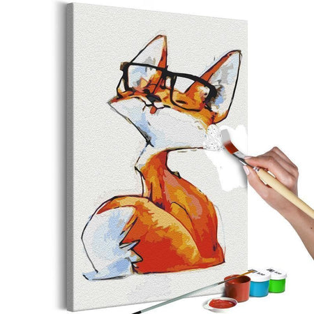 Quadro fai da te - Eyeglass Fox