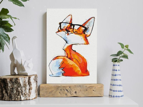 Quadro fai da te - Eyeglass Fox