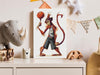 Quadro fai da te - Monkey Basketball Player