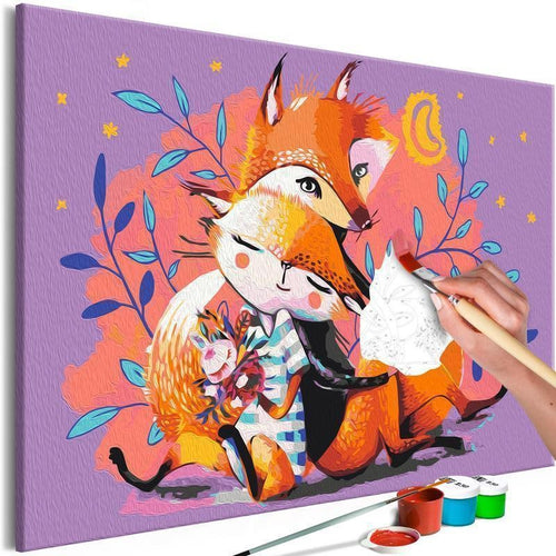 Quadro fai da te - Fox Family