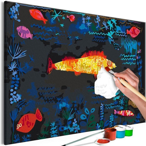 Quadro fai da te - Paul Klee: Goldfish
