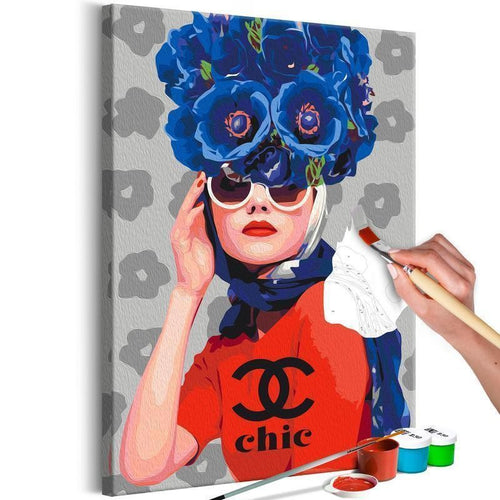 Quadro fai da te - Floral Chic