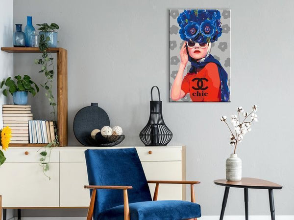 Quadro fai da te - Floral Chic
