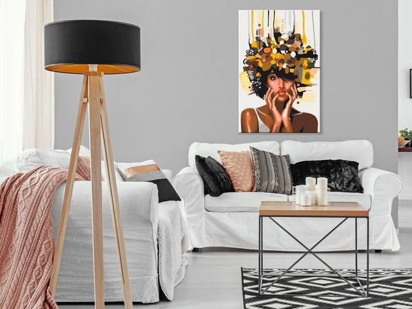 Quadro fai da te - Golden Head