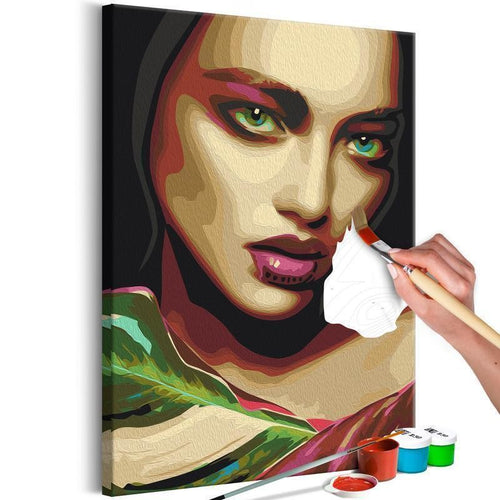 Quadro fai da te - Indian Beauty