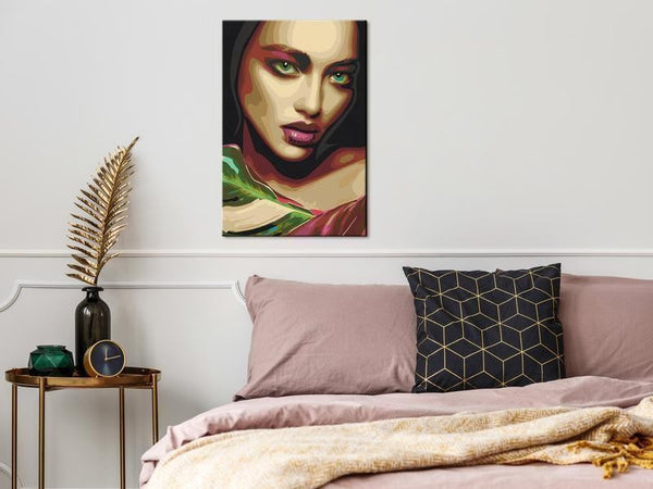 Quadro fai da te - Indian Beauty
