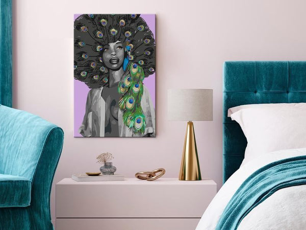 Quadro fai da te - Peacock Woman