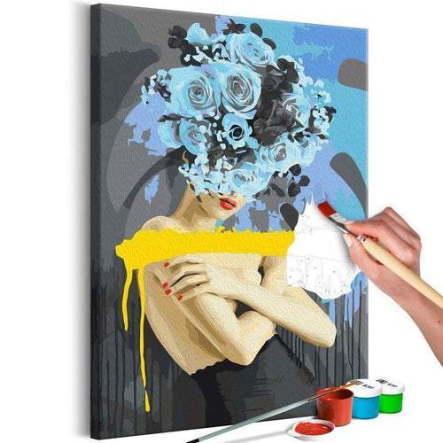 Quadro fai da te - Bouquet on the Head