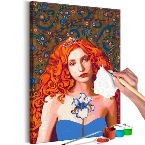 Quadro fai da te - Woman With an Iris