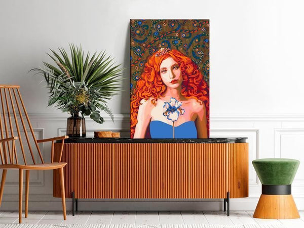 Quadro fai da te - Woman With an Iris