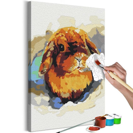 Quadro fai da te - Bunny in the Snow