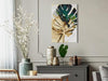 Quadro fai da te - Golden Monstera