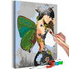 Quadro fai da te - Butterfly Woman