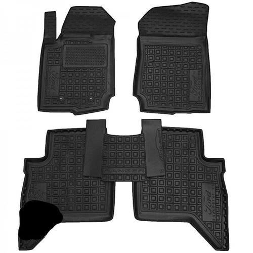 Set Tappetini Di Gomma Su misura Per Ford Ranger (2018-2021)