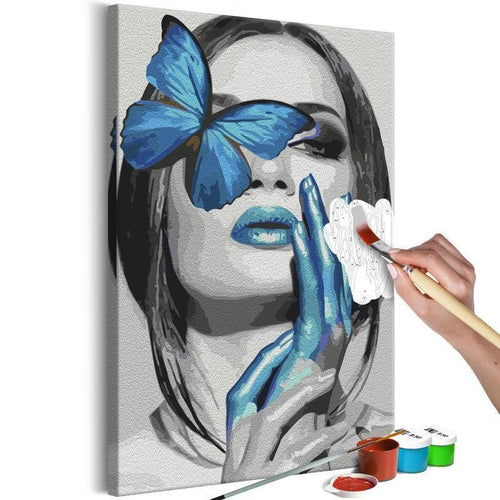 Quadro fai da te - Blue Butterfly