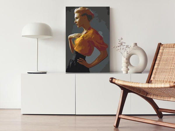 Quadro fai da te - Yellow Blouse