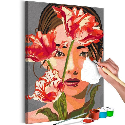 Quadro fai da te - Asian Beauty