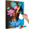 Quadro fai da te - Lotus Lady