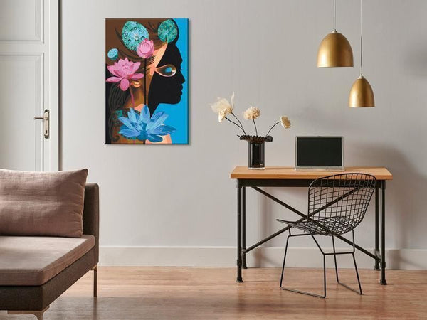 Quadro fai da te - Lotus Lady