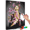 Quadro fai da te - Mystery in Black
