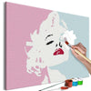 Quadro fai da te - Marilyn in Pink