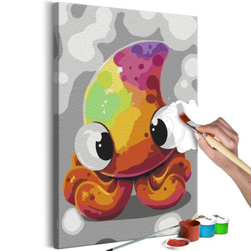 Quadro fai da te - Funny Octopus