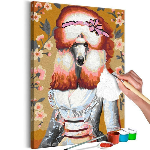 Quadro fai da te - Ginger Dog