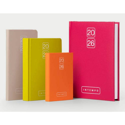 Agenda Giornaliera 15x21cm Bravo in Papercoat Colori assortiti