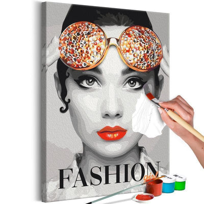 Quadro fai da te - Fashion Girl