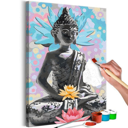 Quadro fai da te - Rainbow Buddha