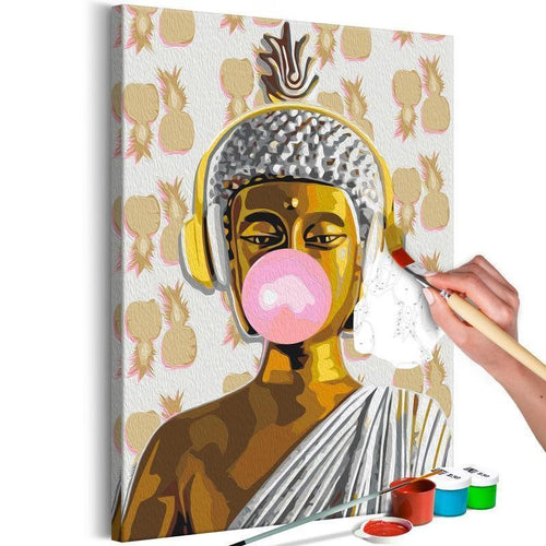 Quadro fai da te - Buddha and Pineapples