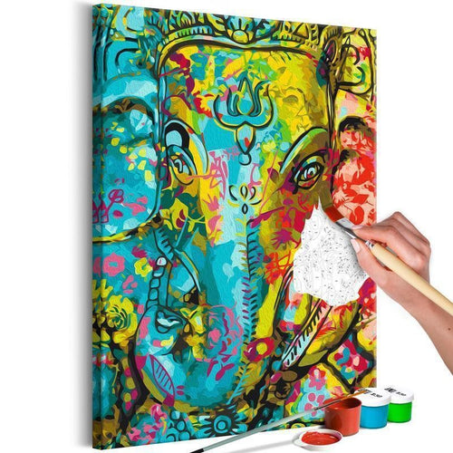 Quadro fai da te - Colourful Ganesha
