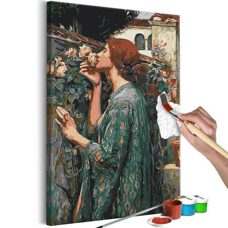 Quadro fai da te - John William Waterhouse: The Soul of the Rose