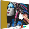 Quadro fai da te - Beautiful Fire Keeper