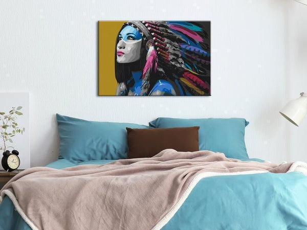 Quadro fai da te - Beautiful Fire Keeper