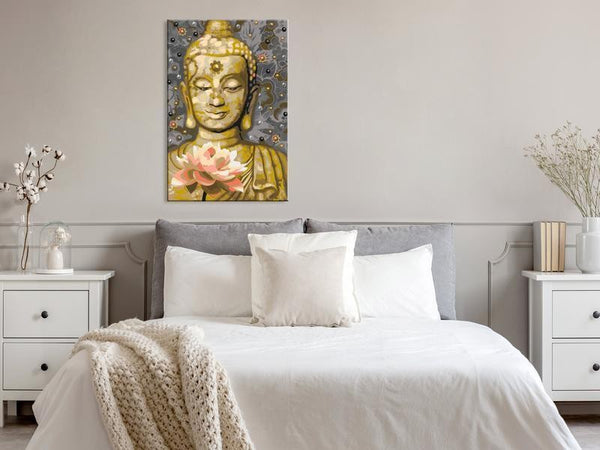 Quadro fai da te - Golden Statue