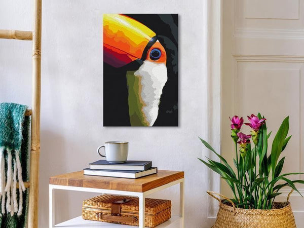 Quadro fai da te - Toucan