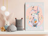Quadro fai da te - Colourful Rabbit