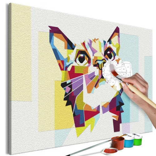 Quadro fai da te - Cat and Figures