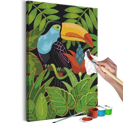 Quadro fai da te - Beautiful Toucan