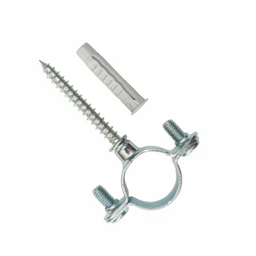 Collare reggitubo collarino zincato per fissaggio a muro tubo rame multistrato