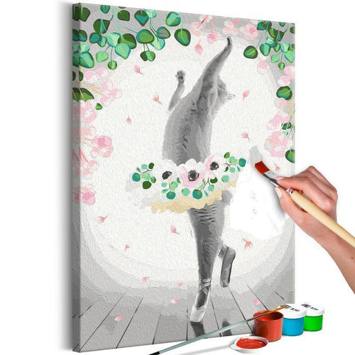 Quadro fai da te - Cat Ballerina