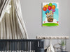Quadro fai da te - Kitten With Balloons