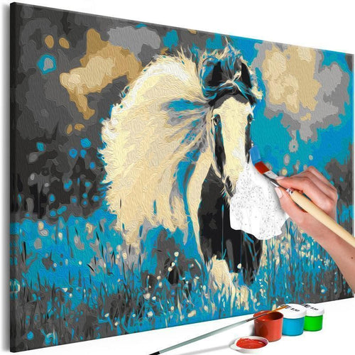 Quadro fai da te - Running Horses