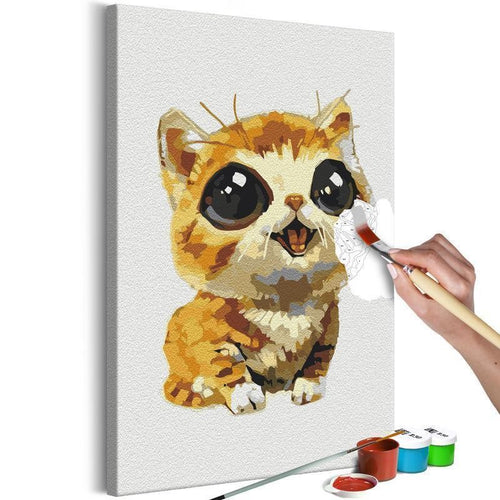 Quadro fai da te - Joyful Cat