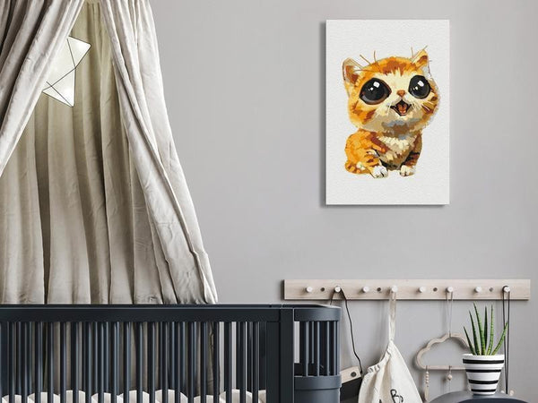 Quadro fai da te - Joyful Cat