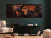 Quadro - Copper Map (5 Parts) Narrow