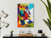 Quadro fai da te - Geometric Lion